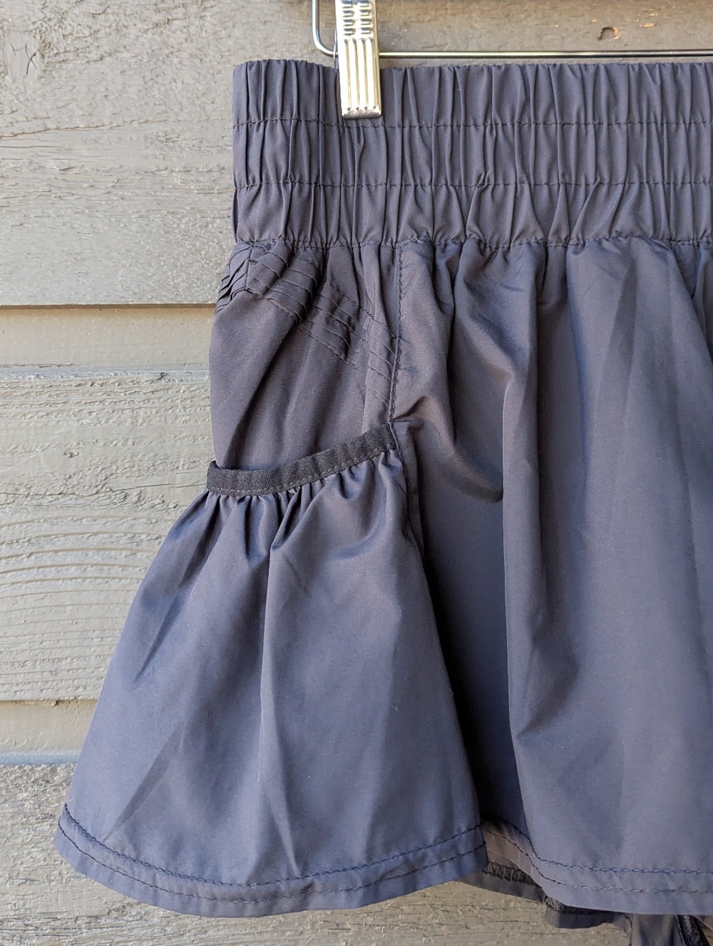 FP Movement Get Your Flirt On Skort Black High Rise Running Skirt Shorts Medium - Picture 2 of 7